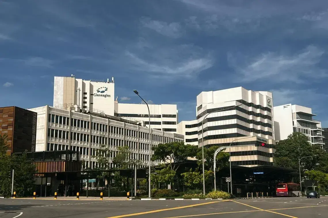 Gleneagles Hospital Singapore view