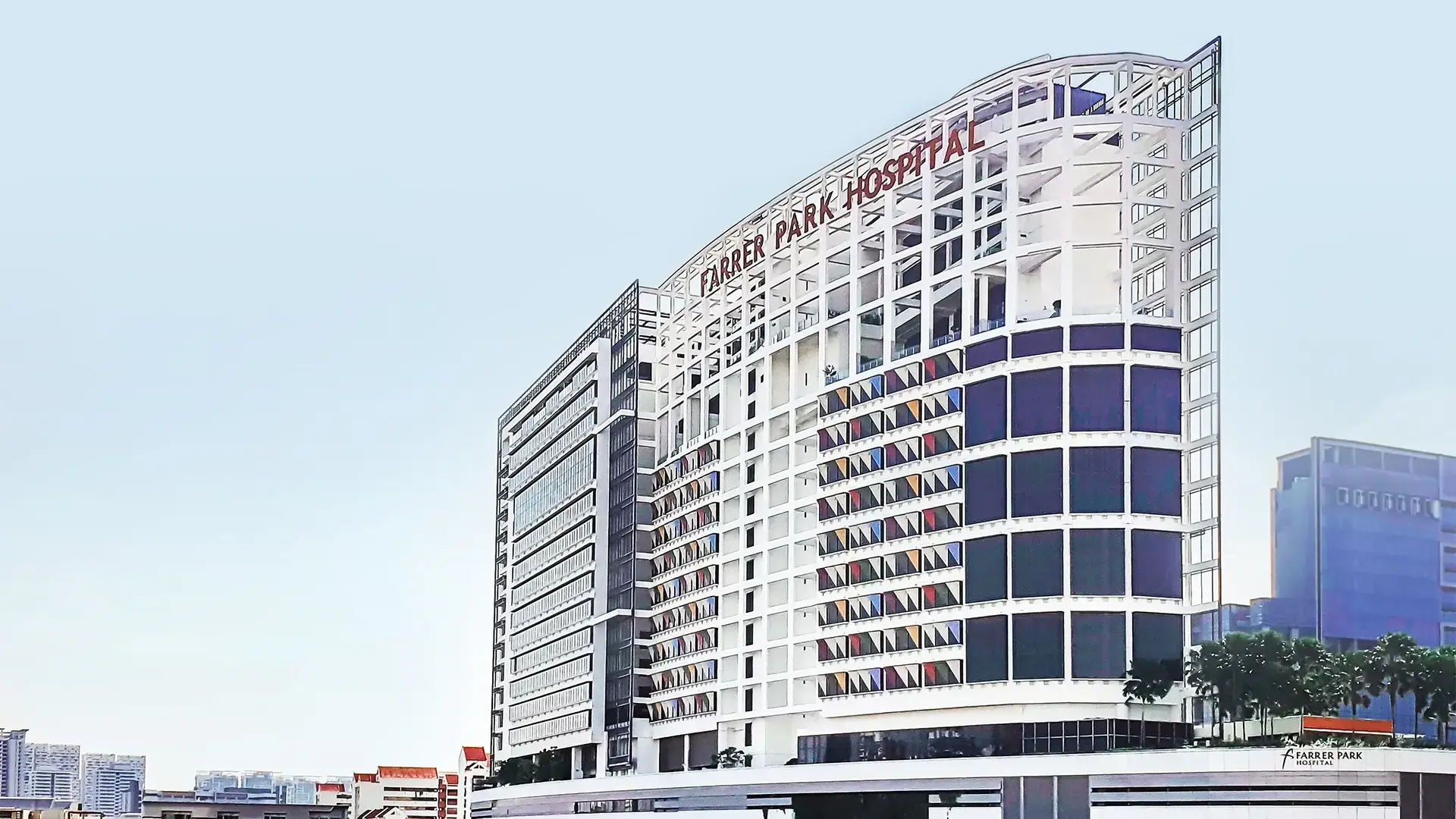 Farrer Park Hospital view