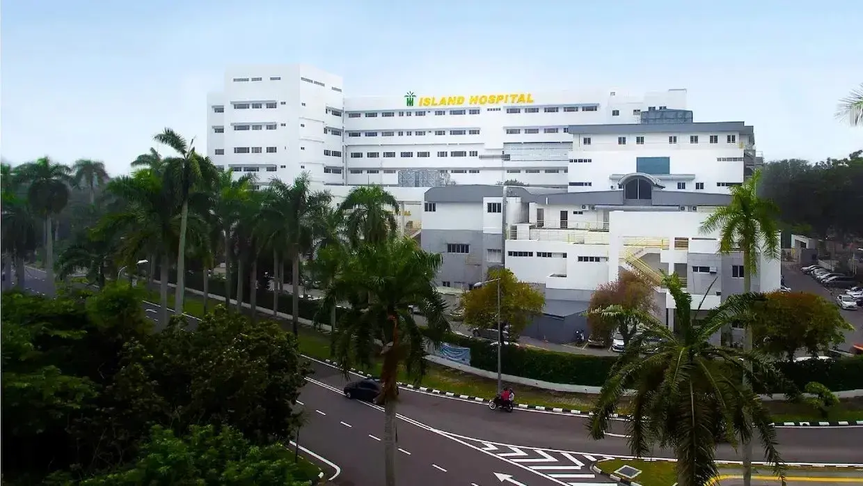Island Hospital view